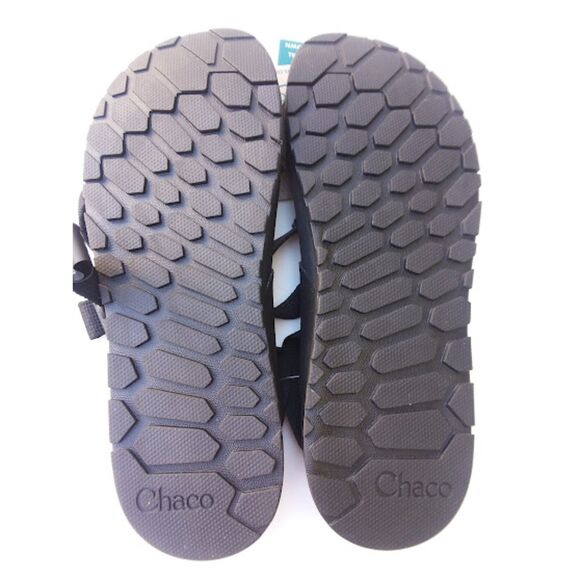 Chaco's Woman 8 Lowdown Sandal Black Lightweight Low Profile Z Strap Black - Picture 6 of 8